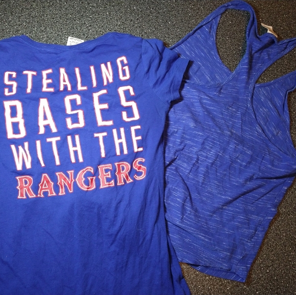 Pink Texas Ranger tees - Picture 2 of 4